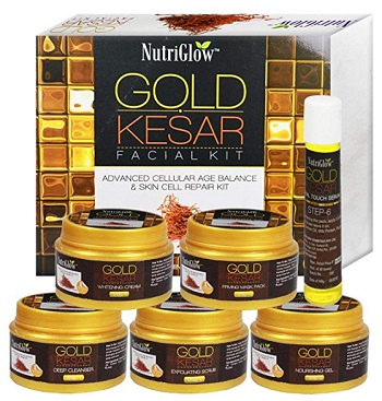 Nutriglow Gold Kesar Facial Kit