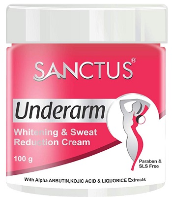 SANCTUS Underarm Whitening & Sweat Reduction Cream