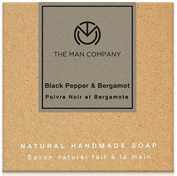 The Man Company Skin Brightening Soap with Black Pepper and Bergamot