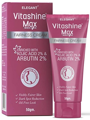 Vitashine Max Fairness Cream Kojic Acid for Skin Lightening
