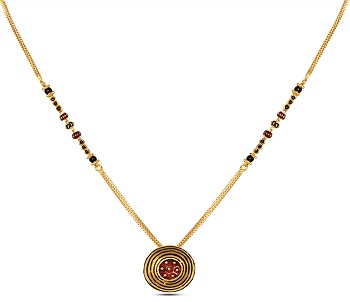 antique gold mangalsutra