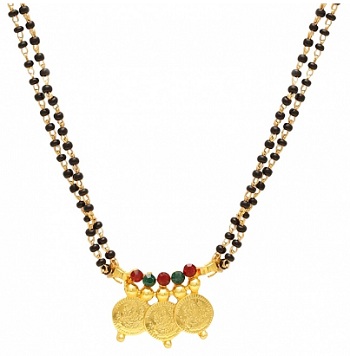 gold coin mangalsutra