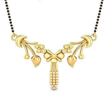 trendy Gold mangalsutra design