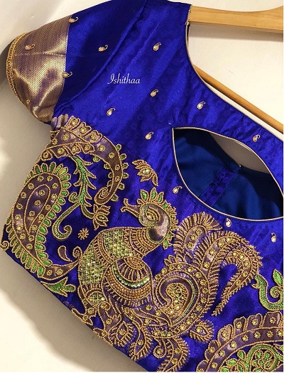 30 Latest Bridal Saree Blouse Designs For Sarees and Lehengas