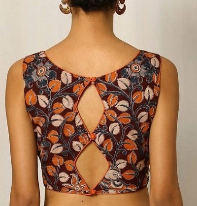 Cut out pattern blouse design