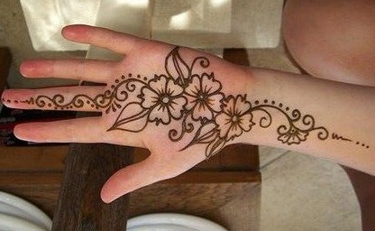 Easy mehndi design step by step for beginners