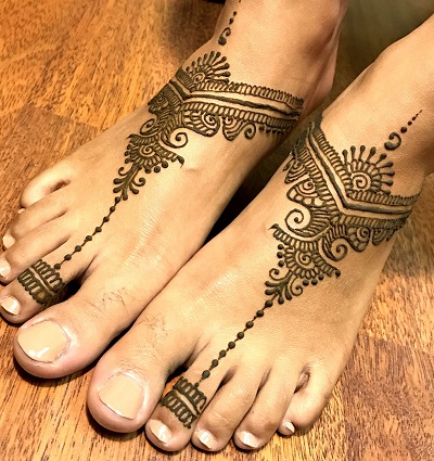 Easy mehndi for eid and festivals