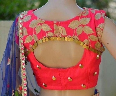 Top 58 Latest Back Blouse Designs and Patterns For Sarees and Lehengas ...