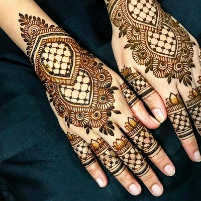 backhand easy mehndi for beginners