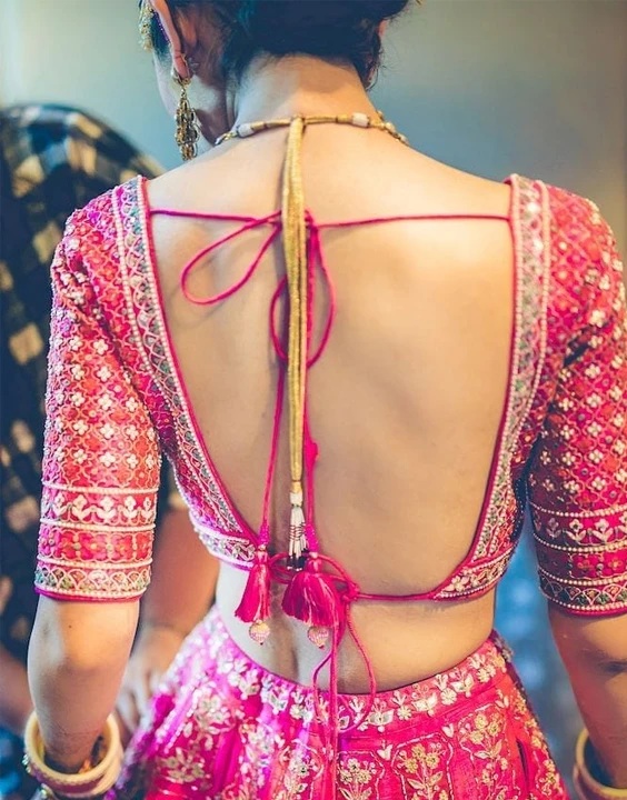 backless blouse for pattu saree