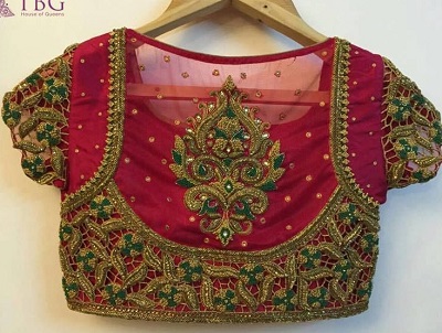 Top 58 Latest Back Blouse Designs and Patterns For Sarees and Lehengas ...