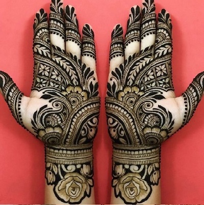 full hand mehndi design simple and easy