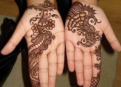 simple rajasthani mehndi design