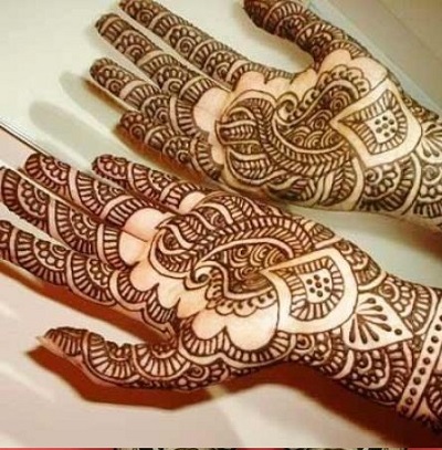simple wedding mehndi design for full hands