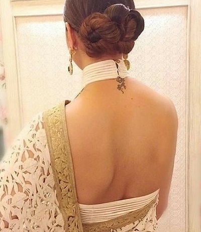 trendy backless blouse for party