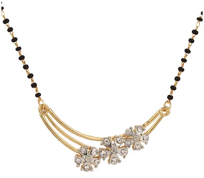 Circular Stylish Artificial Stone Mangalsutra