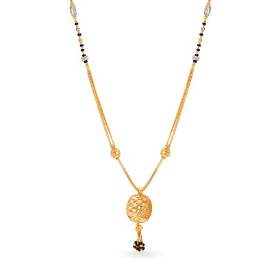 Double Chain Style short mangalsutra