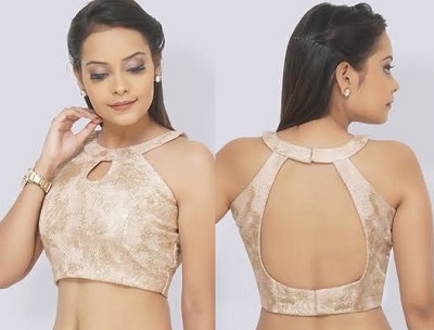 Halter Blouse Back Neck Design