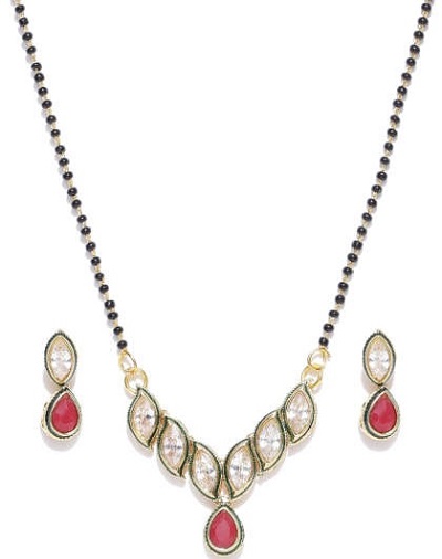 Kundan and Stone Mangalsutra Design