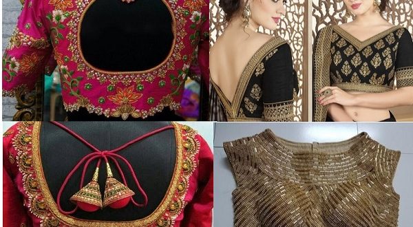 Top 50 Latest Heavy Designer Saree Blouse Designs (2023) - Tips and Beauty