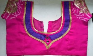 30 Latest Patch Work Saree Blouse Designs To Try in (2023) - Tips and ...