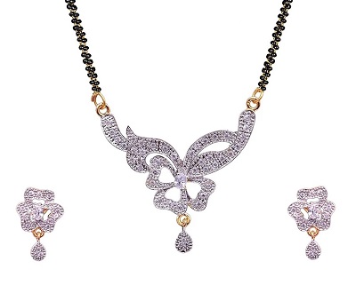 Stylish Artificial Diamond Mangalsutra