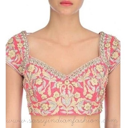 New Model Blouse Front Neck Designs