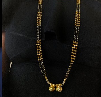 Traditional mangalsutra with muti chains