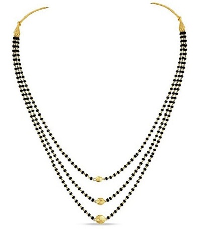 Triple Layered Mangalsutra pattern