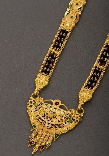 Very Thick Side Chains Mangalsutra Design