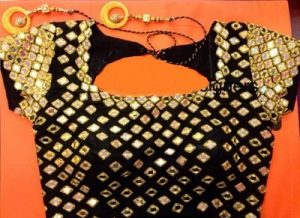 100 Latest Mirror Work Saree Blouse Designs (2022) For Lehengas and ...