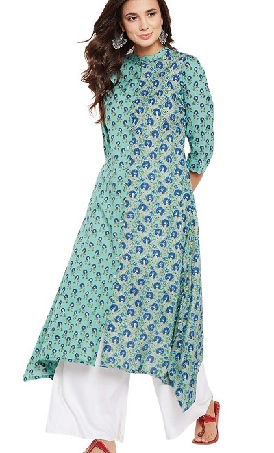 Long Kurta Plazo Design For Office