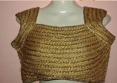 Simple golden blouse pattern