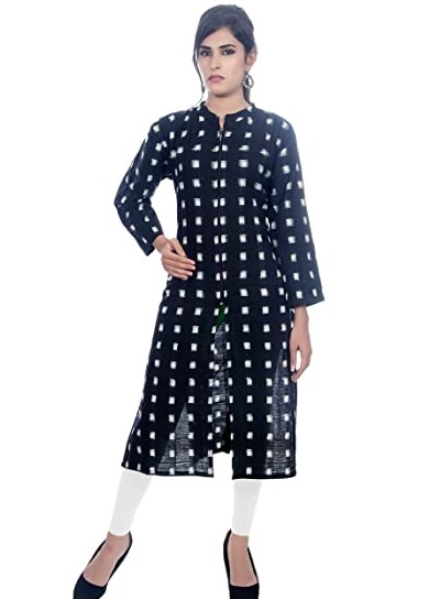 Stylish Kurta Full Sleeves And Collar