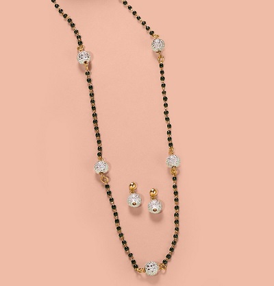 Daily Wear Mangalsutra Design Without Pendent