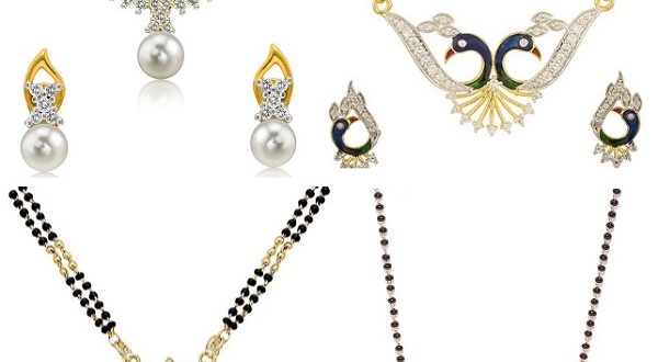 Top 25 Latest Gold Mangalsutra Earring Set Designs (2022) - Tips and Beauty