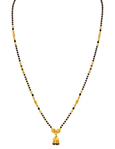 Long chain Mangalsutra with light weight pattern