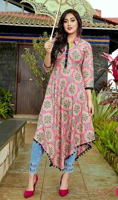 Modern Ladies Kurti Design To Give You A Cool Summer Look