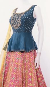 floor length blouse