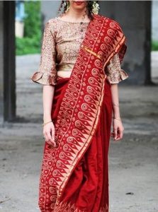 Latest 45 Long Length Blouse Designs for Sarees and Lehengas (2023 ...
