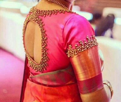 Border Style Saree Blouse