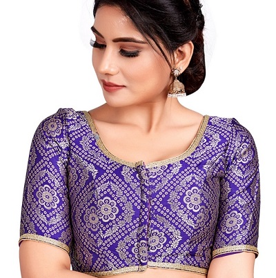 Ethnic Printed Blouse for Festivals