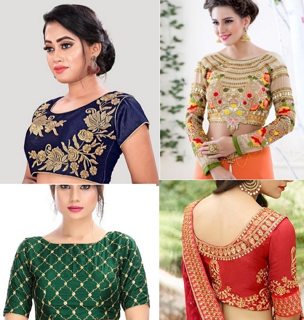 20 Latest Embroidered Saree Blouse Designs To Try in 2022