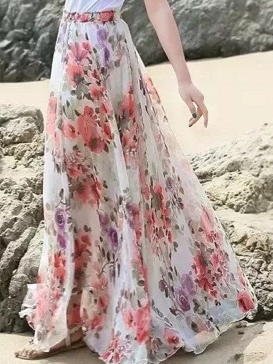 Chiffon Skirt pattern