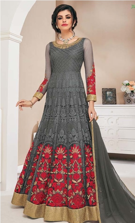 Churidar Indian Gown Style Dress for Girls