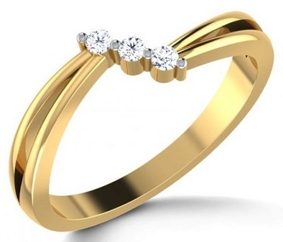 Diamond studded Rings
