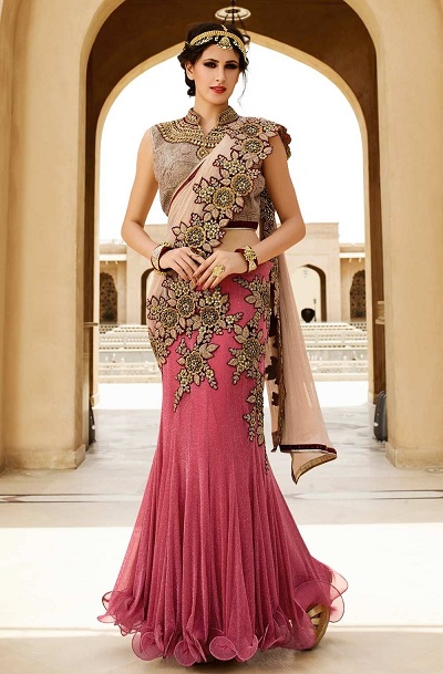 Figure Hugging Lehenga Style Attire