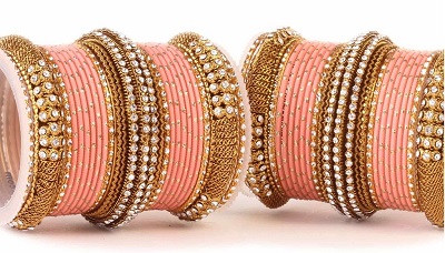 Party Wear Gold Bangles Design