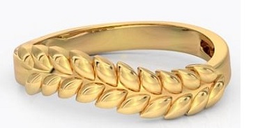 Plain Gold Ring Design