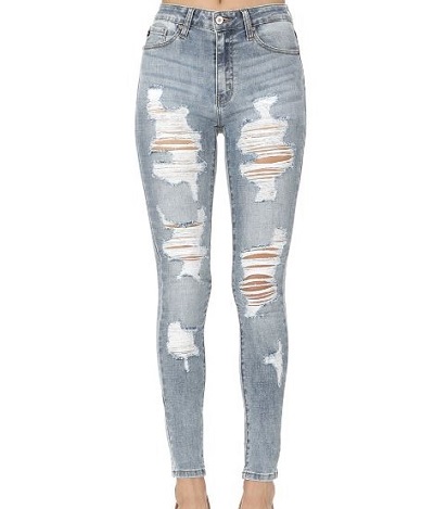 Rugged up Stylish Jeans for women